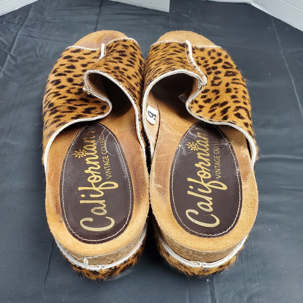 California Vintage Collection Wedge Slip-ons Size 9 - Picture 3 of 11